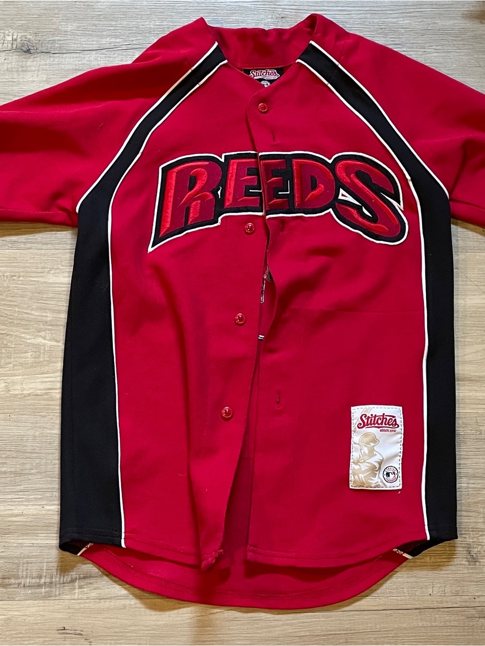 VTG. MLB Stitches M Cincinnati Reds baseball jersey Ken Griffey Jr.